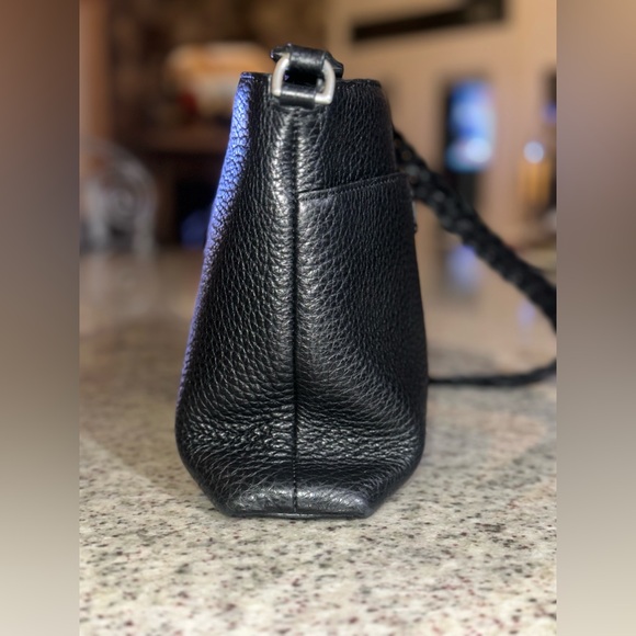 Brighton Ferrara Rhya Shoulder Bag Black NWOT’s - Picture 5 of 13